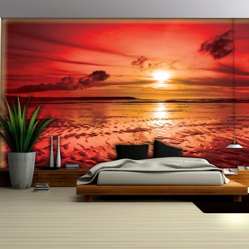 Vlies fototapete strand meer - vlies,