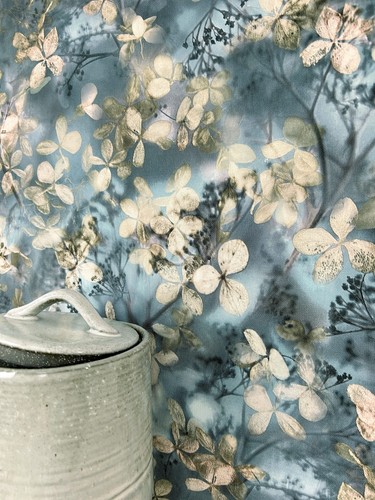 Newroom vliestapete blau grau - blau,