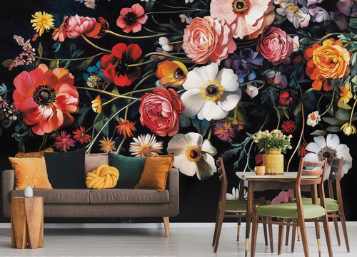 Fototapete große blumen - fototapete,