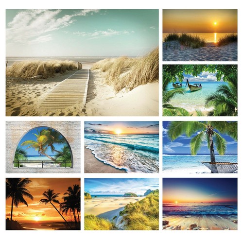 Fototapete strand meer - fototapete, dünen